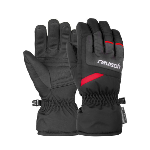 Reusch Bennet R-TEX® XT Junior 6061206 7680 black red grey 1